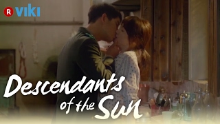 Descendants of The sun kiss scene in Hindi [upl. by Nnylak219]