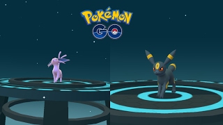 Pokemon Go Gen 2 How to Evolve Eevee Into Umbreon amp Espeon [upl. by Landrum]