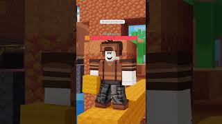 english or spanish roblox robloxbedwars [upl. by Aerbma]