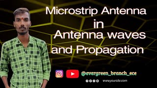 Microstrip Antenna or Patch Antenna  antennas  Propagation  waves  ece  btech  transmission [upl. by Keverne]