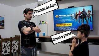 Ele Não Passou De Ano e Não Ganhou o Novo Passe De Batalha Do Capitulo 3 do Fortnite [upl. by Field]