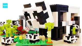 レゴ マインクラフト パンダの楽園 21245 ／ LEGO Minecraft The Panda Haven Speed Build amp Review [upl. by Grange]