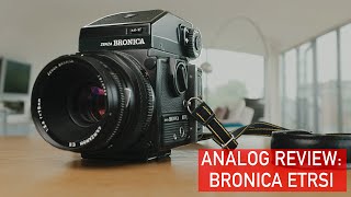 Analog Review Bronica ETRSi  The best deal in medium format [upl. by Albertine191]