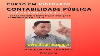 CURSO DE CONTABILIDADE PÚBLICA  2019  Aula Regimes Contábeis [upl. by Lobell702]