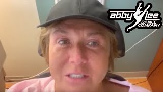 Abby Lee Miller Speaks from hospital 30 July 2019 [upl. by Neala809]