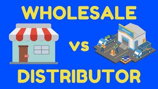 Wholesaler Vs Distributor Difference Explained [upl. by Nuoras]