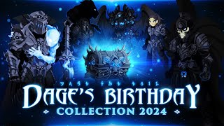 AQW  Immortal Lich Kings Collection  Dages Birthday RARES 2024 10K Chest [upl. by Alegnasor]