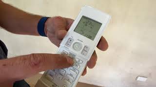 How to use Daikin Split system and remote control By Oasis Air conditioning and Solar [upl. by Naharba]