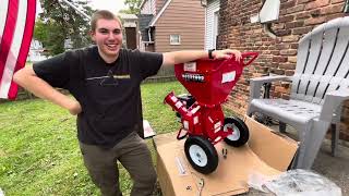 Predator 212cc Wood Chipper From Harbor Freight Review [upl. by Prosser]