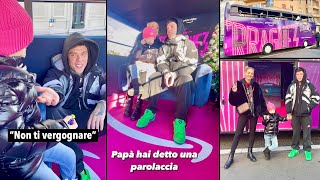 Fedez imbarazzato sul BUS The Ferragnez🤣 111221 [upl. by Ambrosine]