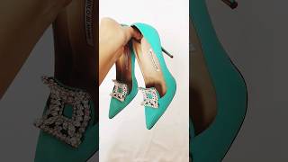 Manolo Blahnik Borlak Satin Pumps [upl. by Cloots]