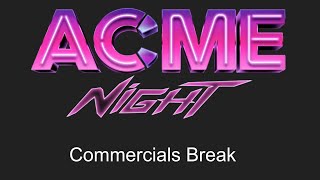 ACME NIGHT Commercials During AllStar Superman Sun Jul 9 2023 [upl. by Arrotal]