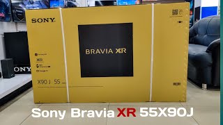 Sony Bravia XR 55X90J Unboxing [upl. by Anyg]