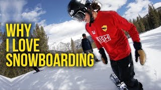 WHY I LOVE SNOWBOARDING [upl. by Niveb433]