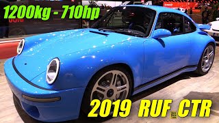 2019 RUF CTR 710hp 1250kg  Exterior and Interior Walkaround  2019 Geneva Motor Show [upl. by Turk]