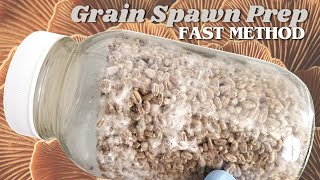 PERFECT GRAIN SPAWN FAST Quick Hot Soak Method Eliminates Burst Kernels [upl. by Carita555]