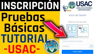 🔴Cómo Inscribirme a las PRUEBAS DE CONOCIMIENTOS BÁSICOS USAC 2023  Tutorial Completo Paso a Paso💻 [upl. by Mullac556]