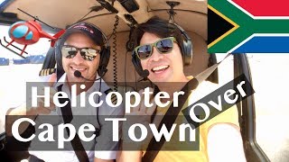 🚁 INSANE CAPE TOWN HELICOPTER FLIGHT AROUND CAPE OF GOOD HOPE 🚁🇿🇦 SOUTH AFRICA [upl. by Nerradal]