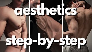 Secrets on how to build an Aesthetic Physique StepbyStep [upl. by Ronny]