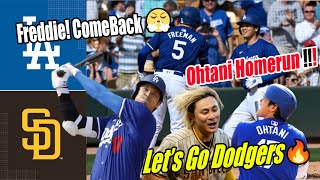 Los Angeles Dodgers vs San Diego Padres Shohei Ohtani vs Yu Darvish Highlights  Lets Go Dodgers [upl. by Lionel]