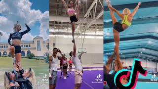 7 MINUTES OF CHEER STUNT TIKTOKS [upl. by Nemra]