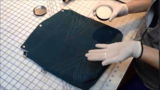 Tutorial How to rewax your waxed canvas bag or accessory [upl. by Marelda]