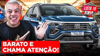 10 carros BARATOS e COMPLETOS  Chamam MUITA ATENÇÃO🔥 [upl. by Sanferd]