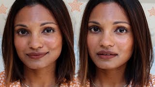 SUPER EASY WORK OR TRAVEL MAKEUP I Sri LankanBrown Skin [upl. by Gena]