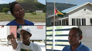 Moradores de Essequibo dizem que o território pertence à Guiana  AFP [upl. by Jodie]