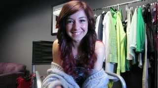 Me Hosting the American Idol Live Tour 2012  Christina Grimmie [upl. by Allevon]