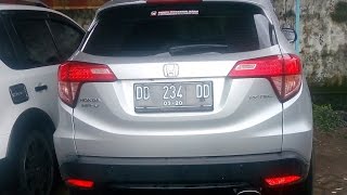 Suara Knalpot Ngebass di Honda HRV [upl. by Bannon]