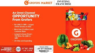 Grofers KiranaHow to Start Grofers Grocery Store Franchise Business Opportunity Over Chai [upl. by Aicila]