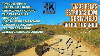 Musica Sertaneja Antiga para Ouvir na Estrada Viagem ouvindo Musica 4k [upl. by Ardnatal]