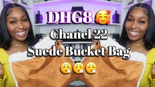 Dhgate Chanel 22 Bucket Bag Review Luxury Fashion Budget Prices [upl. by Obaza]