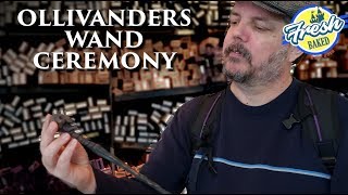 Ollivanders Wand Selection Ceremony  Harry Potter World  Universal Studios Hollywood Vlog [upl. by Laitselec]