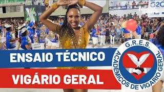 VIGÁRIO GERAL 2024  ENSAIO TÉCNICO [upl. by Erreit]