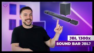 JBL 1300X  a NOVA SOUNDBAR da JBL [upl. by Enicnarf]