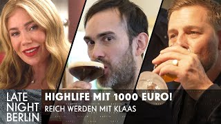 🤑🤑🤑1000 Euro investieren Reich werden mit Klaas  Late Night Berlin  ProSieben [upl. by Nawek]