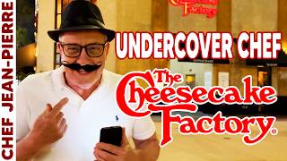 Undercover Chef JeanPierre Tries Cheesecake Factory Chicken Madeira [upl. by Hajan961]