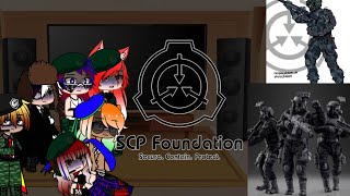 countryhumans react to the SCP Foundation part 1 reupload [upl. by Nuawtna68]