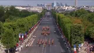 Défilé du 14 juillet 2015  Lintégrale [upl. by Ahsael]