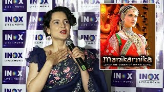 Manikarnika Special Screening For Kids  Kangana Ranaut [upl. by Flossy]