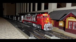 First run of new Atlas HO U28CG plus UP CN SD60FS and SP bonus footage [upl. by Ardisi984]