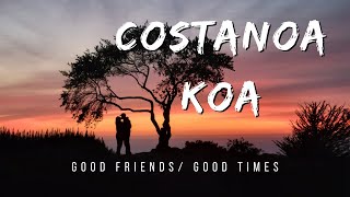 Costanoa KOA  California Coastal Camping  Glamping rvlife [upl. by Nosoj972]