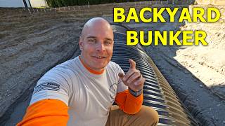 BACKYARD BUNKER PART 3  Digging The Biggest Hole [upl. by Nandor]