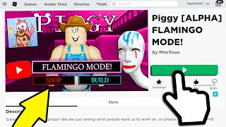 If FLAMINGO MODE was Added to PIGGY 🎬A WEIRD Roblox Movie [upl. by Aruabea]