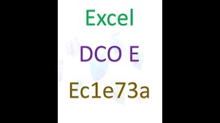 Tuto Travailler avec un tableur DCOE  Exercice Excel Ec1e73a NB  NBSI  NBVAL  NBVIDE [upl. by Selia]