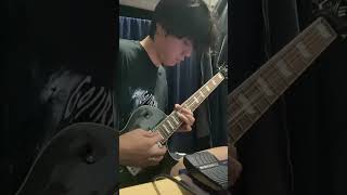 Avenged sevenfoldSeize the Day Guitar Solo Cover [upl. by Etolas]