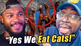 Real Haitains FROM HAITI talk about eating cats rumor [upl. by Sherr]