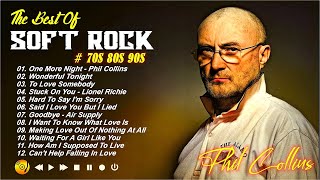 Phil Collins Elton John Bee Gees Eagles Foreigner Sade 🔈 Soft Rock Hits 70s 80s 90s Full Album [upl. by Nnaxor]